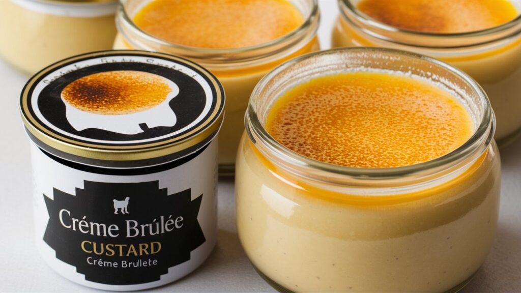 Can you use store-bought custard for crème brûlée?