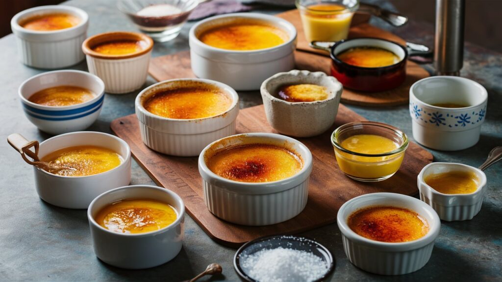 Do you have to use ramekins for crème brûlée?