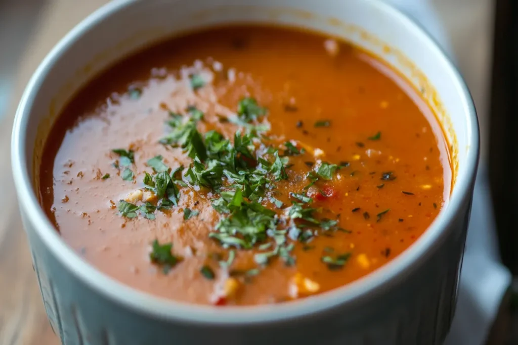 What's the difference between tomato soup and tomato bisque?