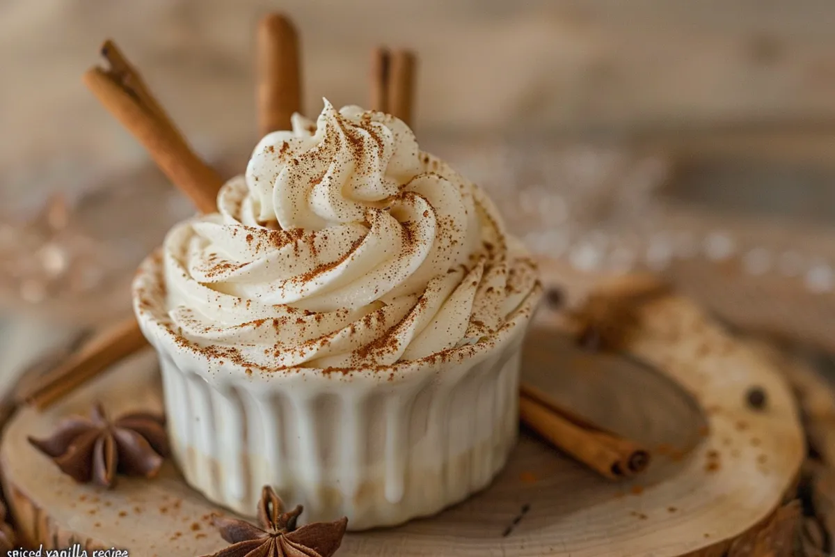 spiced vanilla recipe