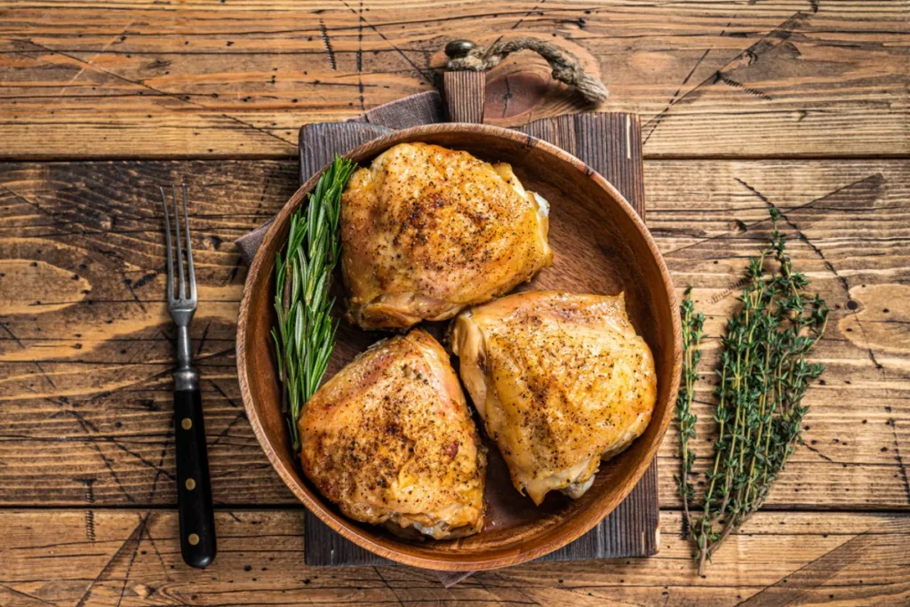 chicken thighs rosemary crock pot recipe