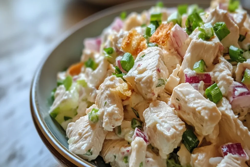 How to make bland chicken salad taste better?